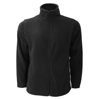 Russell Mens Full Zip Outdoor Fleece Jacke (Schwarz)