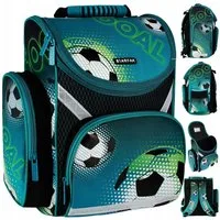 Starpak Schulranzen Starpak Schulranzen Jungen Fußball Leichter Rucksack Ergonomisch