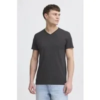 !Solid V-Shirt SDBedo Kurzarmshirt mit Melange Effekt