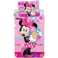 Disney Minnie Mouse Bettwäsche Disney Minnie Maus Bettwäsche Kleid 140 x 200 + 70 x 90 cm Baumwolle, Renforcé, 2 teilig