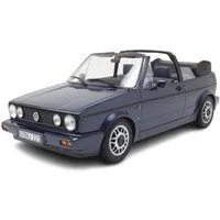 Norev Modellauto VW Golf 1 Cabrio Quartett 1992 blau metallic, Maßstab 1:18