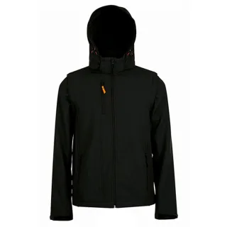 SOLS Unisex-Erwachsene Transformer Softshell-Jacke (Schwarz)