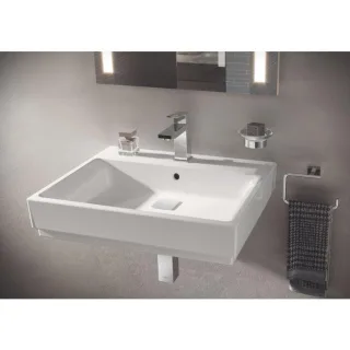 Grohe Cube Keramik Waschtisch Set 60m Waschtisch mit Eurocube Armatur