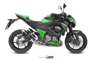 Sport Auspuff MIVV GP Steel Black Kawasaki Z 800 Bj 2013-2016 Typ: ZR800A +ABE