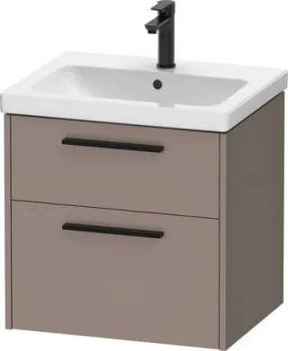 Duravit D-Code Waschtischunterschrank wandhängend Schubk. 2, DC46700BD430000