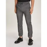 Calvin Klein Relaxhose WOOL-BLEND-STRETCH S&P JOGGER mit Kordelzug