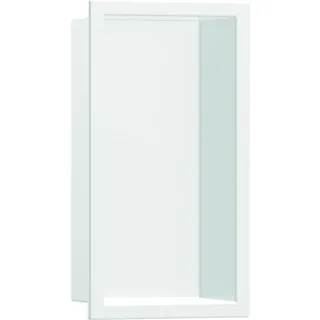 hansgrohe XtraStoris Wandnische 56057700 30x15x10cm, mit integriertem Rahmen, mattweiß