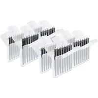JB White Cerumenfilter 1,3 mm Cerumenfilter für Hörgeräte - Spar-Pack, Durchmesser: 1,3mm - Filter kompatibel mit Widex Nanocare Wachsschutz