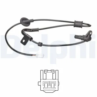 Delphi ABS-Sensor hinten rechts Hyundai Coupe Tiburon