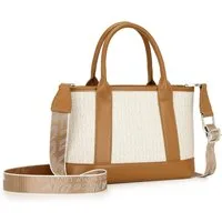 Miss Lulu Henkeltasche Damen Handtasche Umhängetasche für Arbeit Mittelgroß