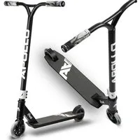 Apollo Stuntscooter Hawk - Scooter für Erwachsene, Jugendliche und Kinder ab 6 Jahren, extra breite Trittfläche & stabiler Lenker