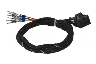 Original Kufatec Kabelbaum PDC Sensor Steuergerät Park Pilot Heck für VW Golf 5
