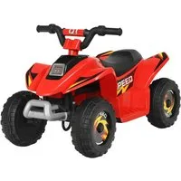 COSTWAY Elektro-Kinderquad, Belastbarkeit 30 kg, Kinderauto, Elektroauto, 2,8-4,6 km/h