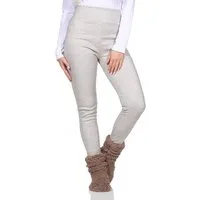 OriginalYou Thermoleggings Damen Leggings warme Thermo Leggings gefüttert Nadelstreifenoptik breiter und hoher Komfortbund, weiches Thermofleece