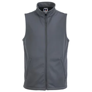 Russell Herren Smart Softshell Gilet Jacke (Convoy Grau)