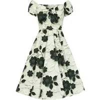 Hearts & Roses London A-Linien-Kleid Taylor Floral Swing Dress Retro Vintage Fit-N-Flare 50er