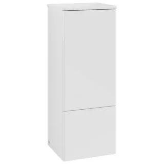 Villeroy und Boch Antao Mittelschrank K44000GF 41,4x103,9x35,6cm, Waschbeckenplattenfarbe Lack, glossy white lacquer