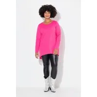 Angel of Style T-Shirt Longshirt bequeme Passform Rundhals Langarm