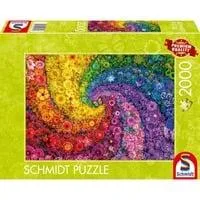 Kunterbunter Blütenwirbel, Puzzle 2000 Teile