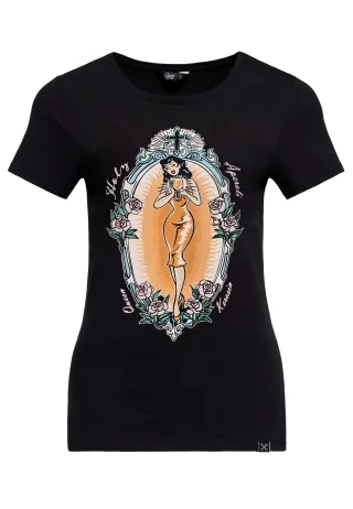 Queen Kerosin Damen T-Shirt Holy Aperoli