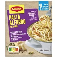 MAGGI Gewürz, Maggi Fix Pasta Alfredo abgestimmte Gewürzmischung Packung 48g