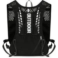 Maity Trinkrucksack 5L Laufweste Ultraleicht Wasserdicht Atmungsaktiv mit Reflektoren, Reflektierendes Design und ultraleicht