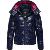 Ragwear Steppjacke Roobie super stylische, gänzende Damen Winterjacke
