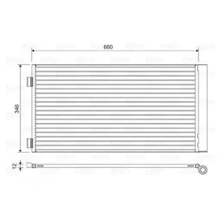 Valeo Klimakondensator Mini R55 R56 R57 R60 R61 814408
