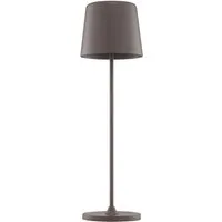 Brilliant LED Tischleuchte Kaami - mobile LED Außen Tischlampe, Dimmfunktion, mehrere Helligkeitsstufen, LED fest integriert, Warmweiß, mobile LED Außen Tischlampe, 37 cm, 310 lm, Touchdimmer, USB