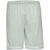 Karl Kani Shorts Karl Kani Herren KM232-005-1 KK Retro Pinstripes Mesh Shorts (1-tlg)