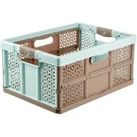 keeeper Klappbox lea, 32 l, aus hochwertigem Kunststoff, Soft-Touch-Griffe