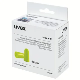 Uvex Gehörschutzstöpsel X-FIT o.Band, 50 Paar  M - 2112013