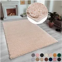 OTTO home Hochflor-Teppich Viva Shaggy, in Standard- und Premium-Qualität, 30 mm oder 45 mm Höhe, rechteckig, Uni Farben, einfarbig, weich, kuschelig, Läufer, Kundenliebling