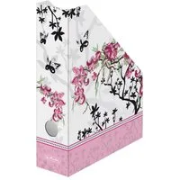 Herlitz Aktenordner Herlitz Stehsammler "Lady Like" / Stehordner / DIN A4 / Motiv "Blumen"