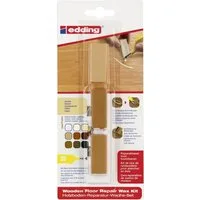 edding Boden-Reparaturset Edding Holzboden-Reparaturwachs-Set 8902 buche