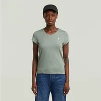 G-STAR V-Shirt Eyben mit Label