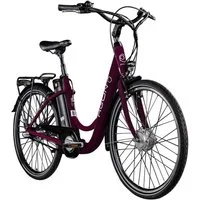 AGON E-Bike Cityrad Axis, 3 Gang, Nabenschaltung, Frontmotor, 374 Wh, Pedelec, Elektrofahrrad für Damen u. Herren