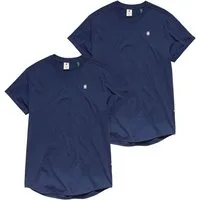 G-STAR T-Shirt Lash 2er Pack (Packung, 2-tlg) aus Baumwolle