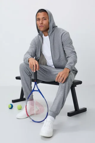 Herren Kapuzenpullover und Hose Set