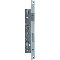 INTRA-TEC Rohrrahmenschloss PZ/W »Rohrrahmenschloss«, Stulp 24 x 244 mm, Entfernung 72 mm, verzinkte Ausführung
