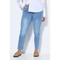 Studio Untold Regular-fit-Jeans Mom-Jeans seitliche Stickereiborte 5-Pocket