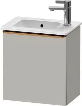 Duravit D-Neo Waschtischunterbau wandhängend Betongrau Matt 410x274x440 mm - DE4259R04070000 DE4259R04070000