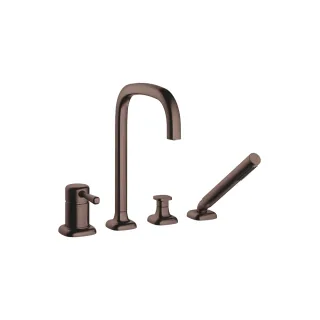 Dornbracht Wannen-Vierlochbatterie für Wannenrand- bzw. Fliesenrandmontage COYA 27632404 Dark,276324 27632404-43