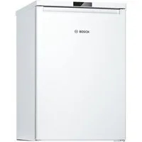 BOSCH Table Top Kühlschrank Serie 2 KTR15NWEB, 85 cm hoch, 56 cm breit, Super Kühlen, LED-Licht, Türöffnungs-Alarm meldet offengelassene Türen