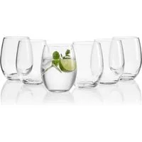 MÄSER Glas IL PREMIO, Wasserglas-Set, Kristall, 6-tlg., Bleikristallglas