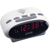 ICES Radiowecker ICR-210 white Radio