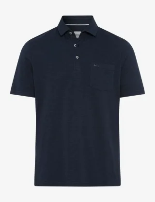 Brax Herren Polo Style PAVO navy, dunkelblau, Gr. 5XL