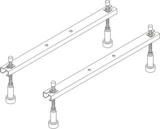 Koralle Wannenfußgestell A1/B, Z3451000X1 Z3451000X1