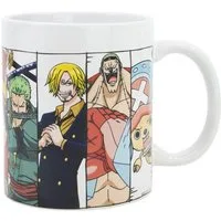 One Piece Tasse Crew Becher 325 ml aus Keramik in Geschenkbox für Kaffee Tee und Kakao, Keramik
