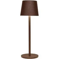 Coen Bakker Deco BV LED Außen-Tischleuchte Touch Tischlampe Dimmbar Akku In-/Outdoor IP44, Touch-Funktion, LED fest verbaut, Kaltweiß, Warmweiß, Tageslichtweiß